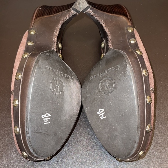 Suede Leather Mules - Picture 5 of 8